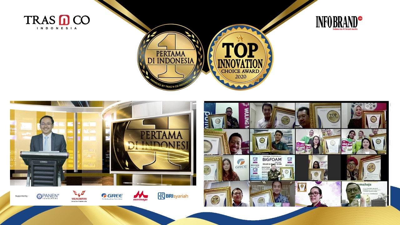 Inilah Brand-brand Peraih Pertama di Indonesia & Top Innovation Choice Award 2020