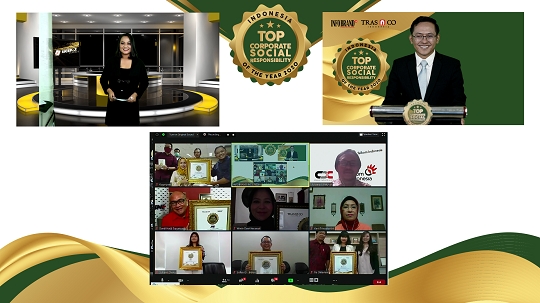 Peduli Dampak COVID-19, 100 Perusahaan Raih INDONESIA TOP CORPORATE SOCIAL RESPONSIBILITY OF THE YEAR 2020
