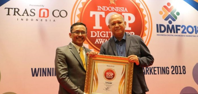 Citilink Raih Penghargaan Digital Public Relation