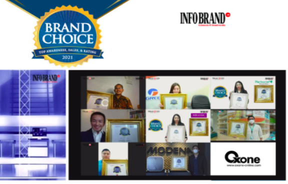 Merek-Merek Ternama, Raih Penghargaan Brand Choice Award 2021