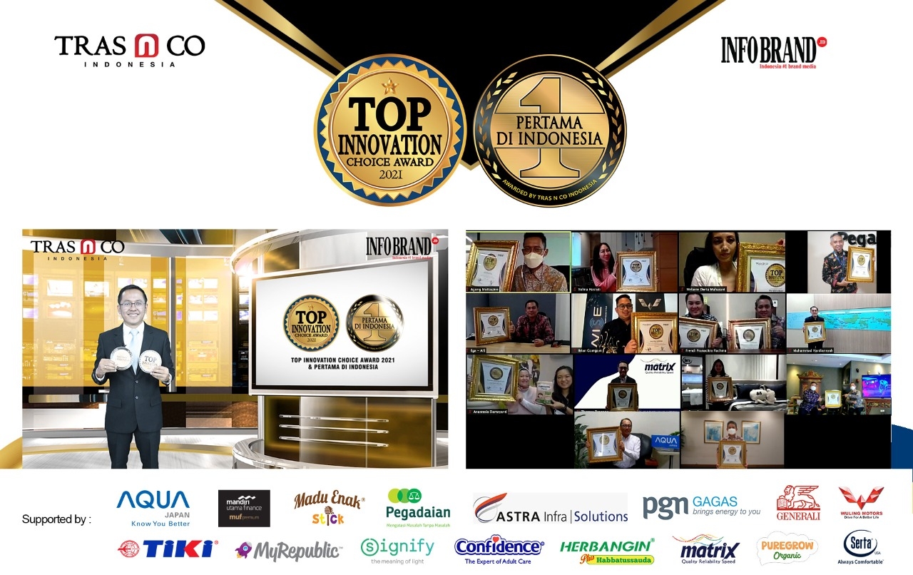 Deretan Brand Raih Top Innovation Choice Award 2021 dan Pertama di Indonesia
