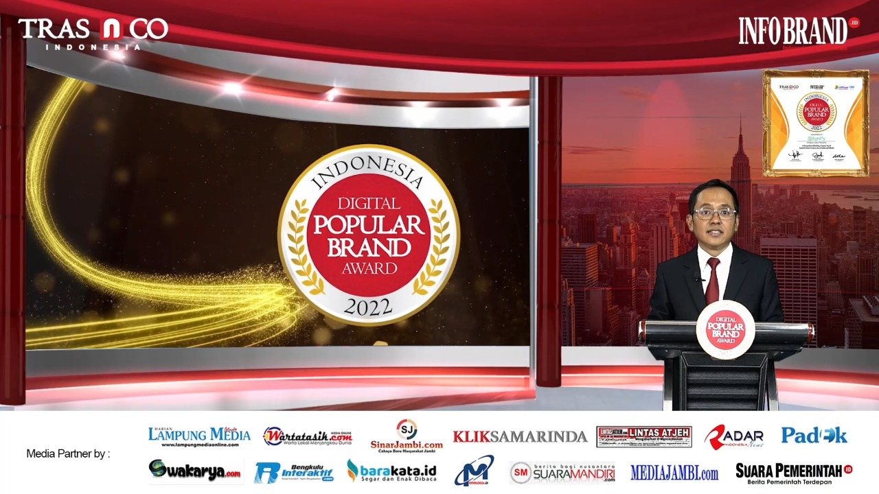 Brand-brand Peraih Indonesia Digital Popular Brand Award 2022