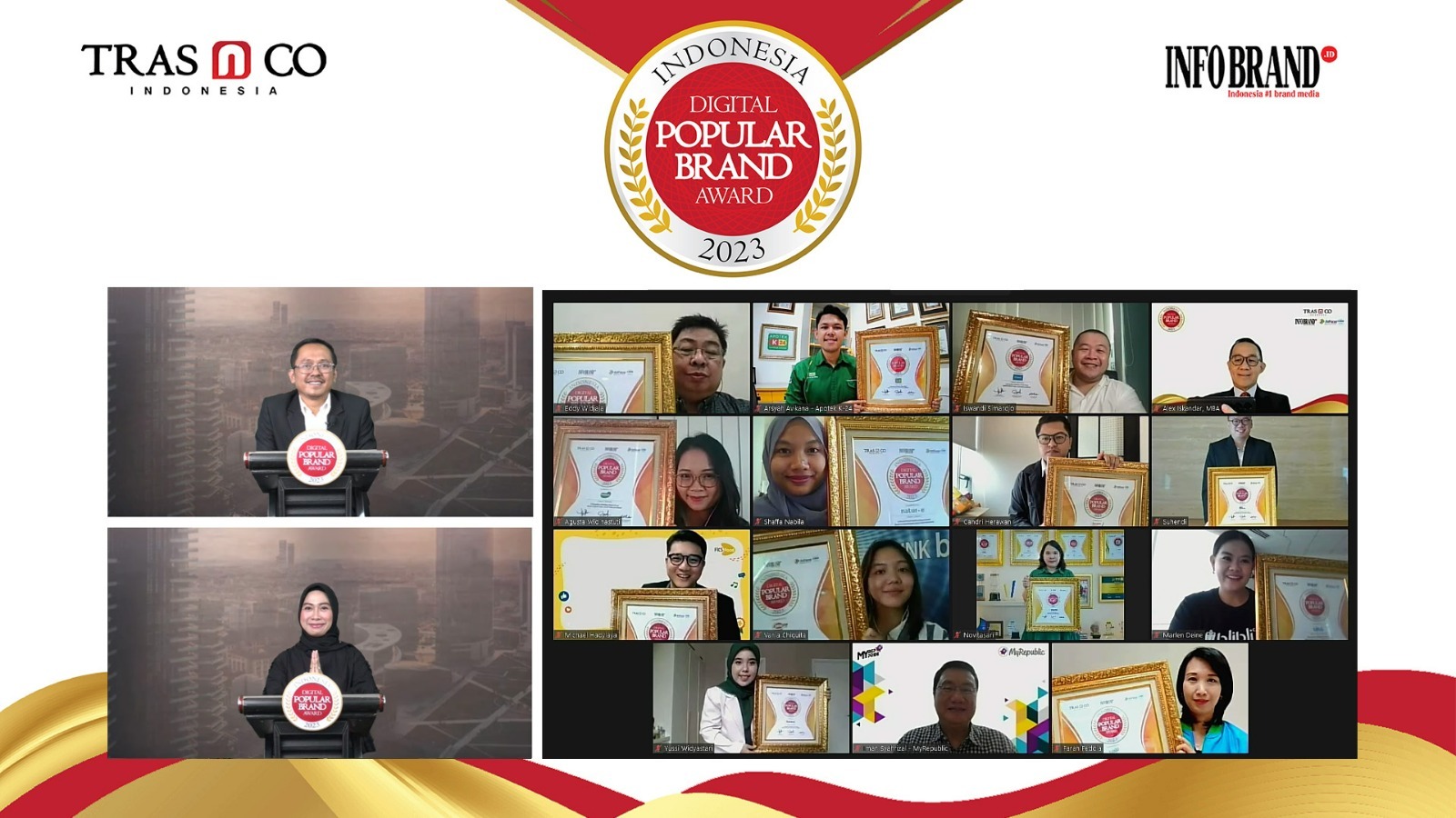 Manfaatkan Platform Digital untuk Dongkrak Popularitas, Jajaran Brand Ini Raih Penghargaan