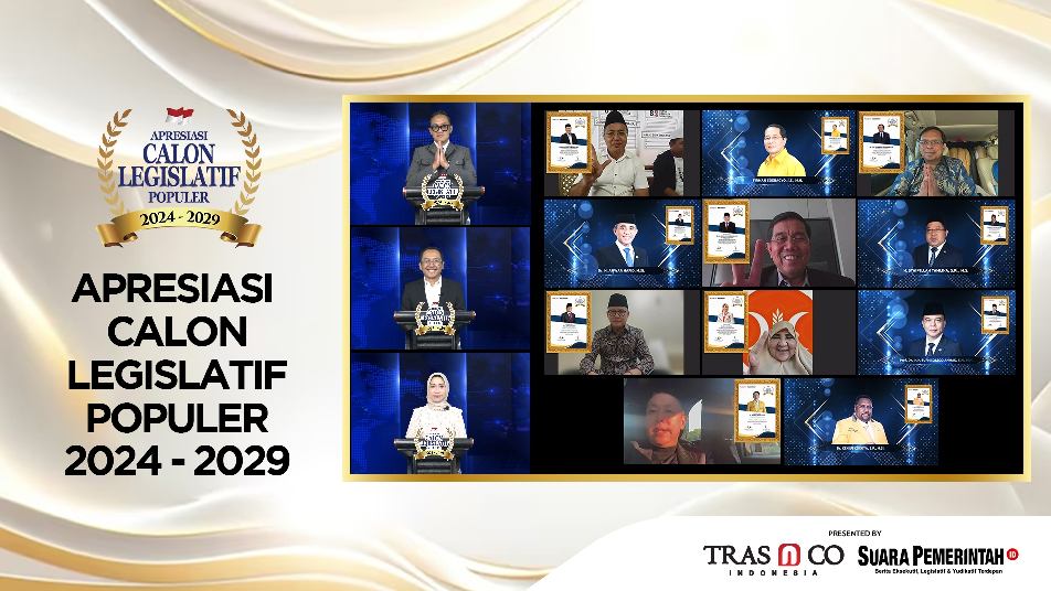 Ini Deretan Caleg Peraih Apresiasi Paling Populer 2024-2029 versi SuaraPemerintah.Id