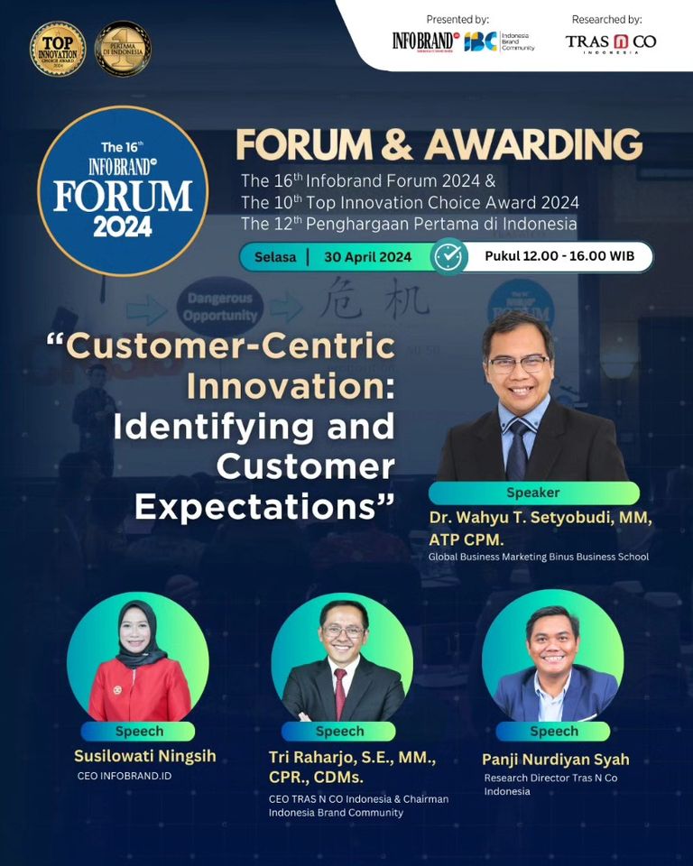The 16th INFOBRAND FORUM 2024.