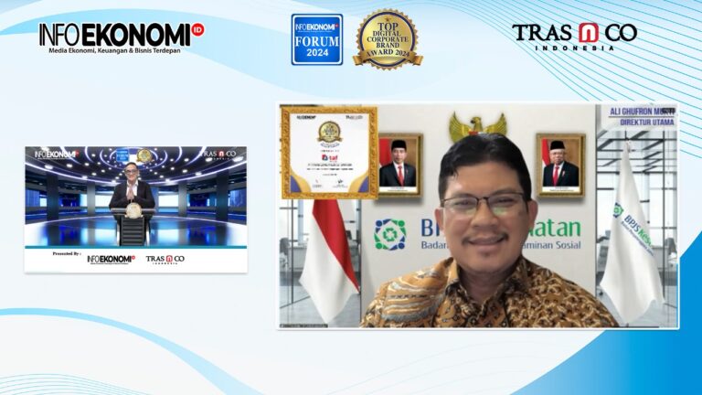 Serius Bertransformasi Digital, BPJS Kesehatan Raih 6th Top Digital Corporate Brand Award 2024