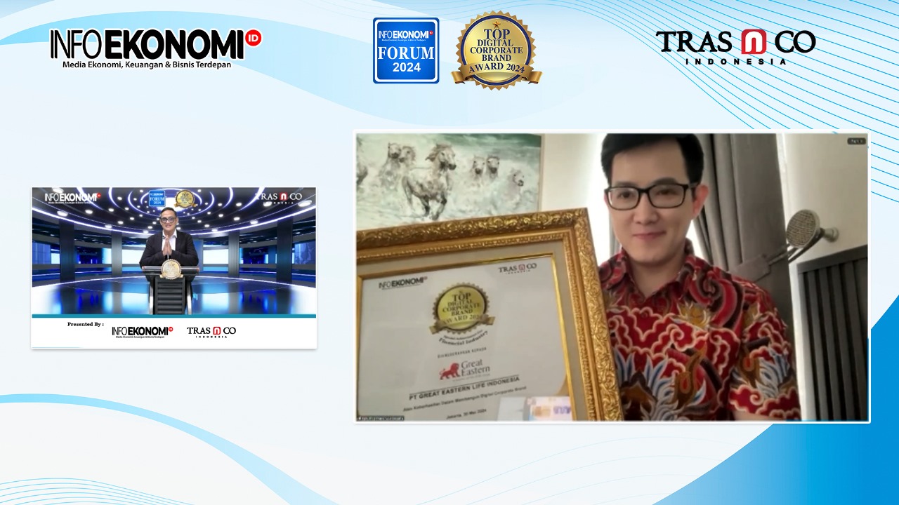 Great Eastern Life Indonesia Raih TOP Digital Corporate Brand Award 2024