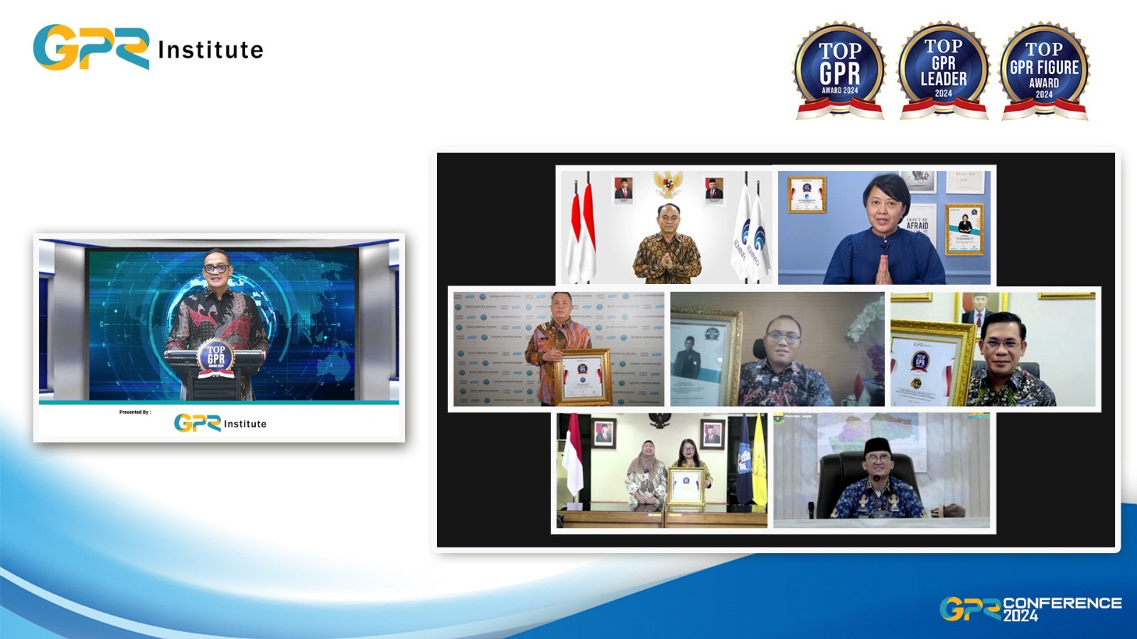 Menkominfo dan Mendikbud Ristek Raih Top GPR Figure Award 2024