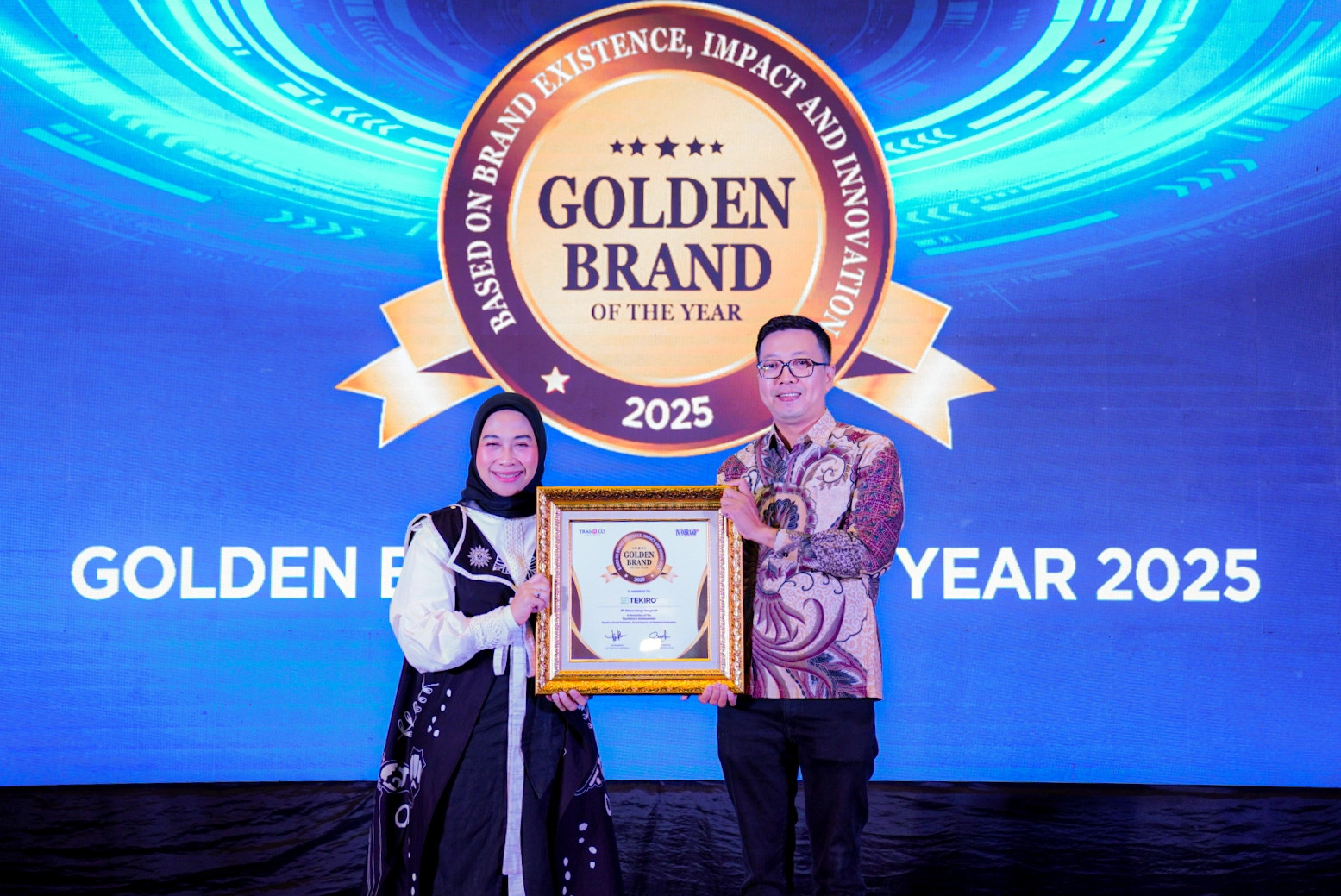 Tekiro Tools Raih Penghargaan Golden Brand of The Year 2025