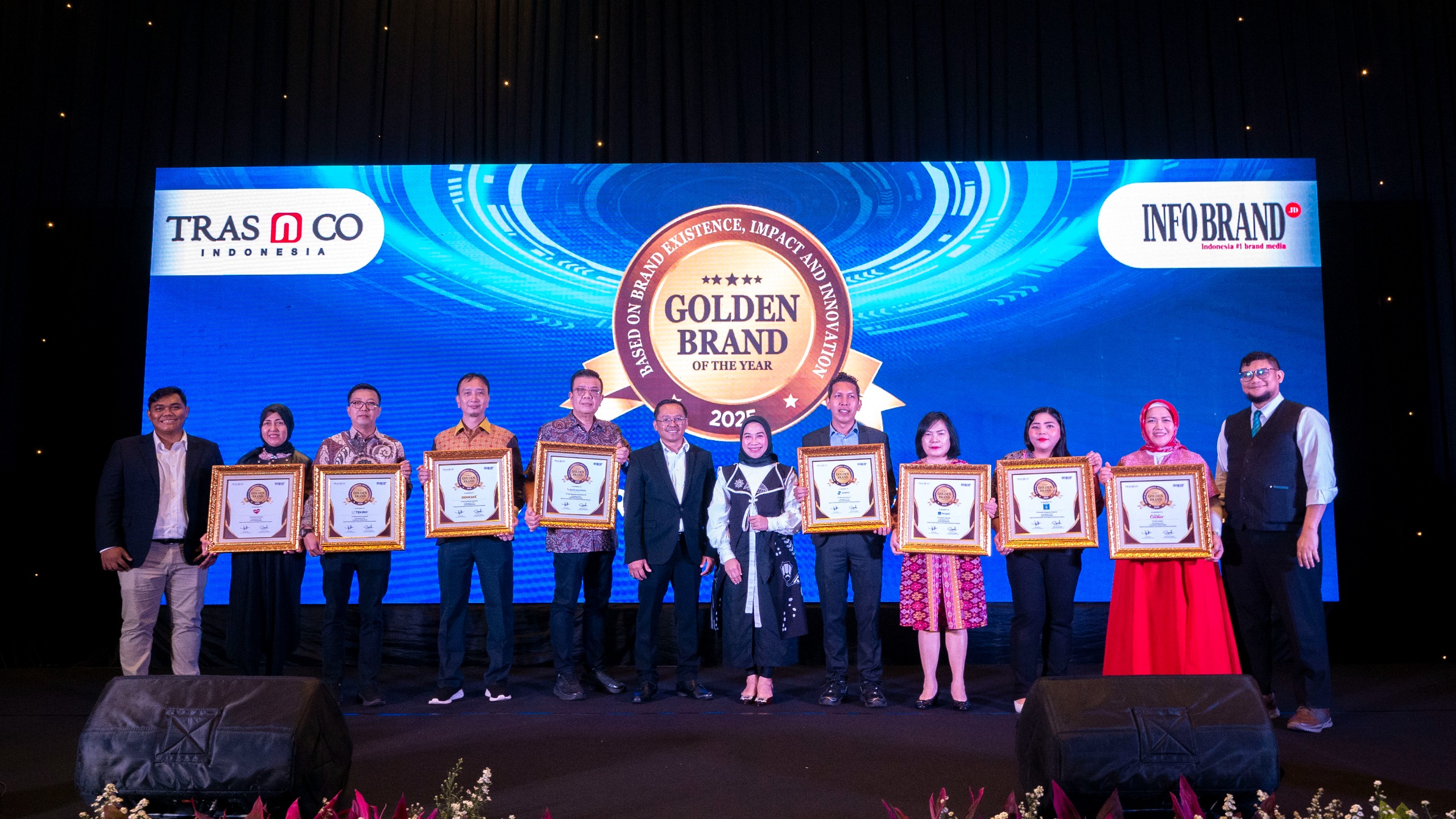 Infobrand Hadirkan Penghargaan Golden Brand of The Year 2025