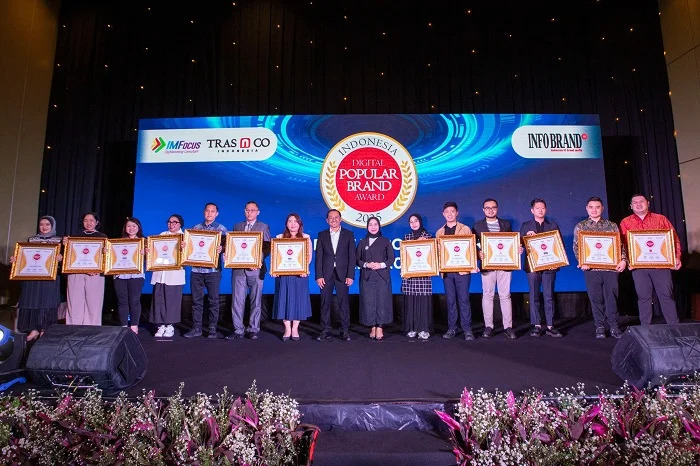 Ini Dia Jajaran Peraih Indonesia Digital Popular Brand Award 2025