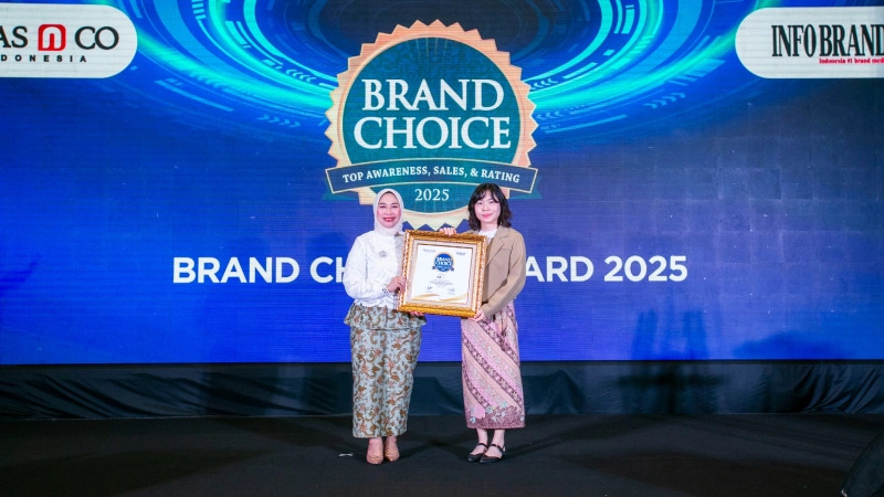 Mendukung Gaya Hidup Sehat, Muscle First Raih Brand Choice Award 2025