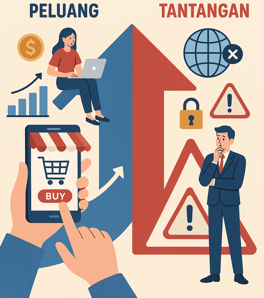 Menilik Peluang dan Tantangan Bisnis E-Commerce pada Tahun 2025