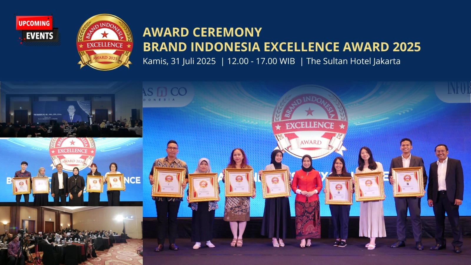 Brand Indonesia Excellence Award, Penghargaan untuk Asli Indonesia kembali Digelar