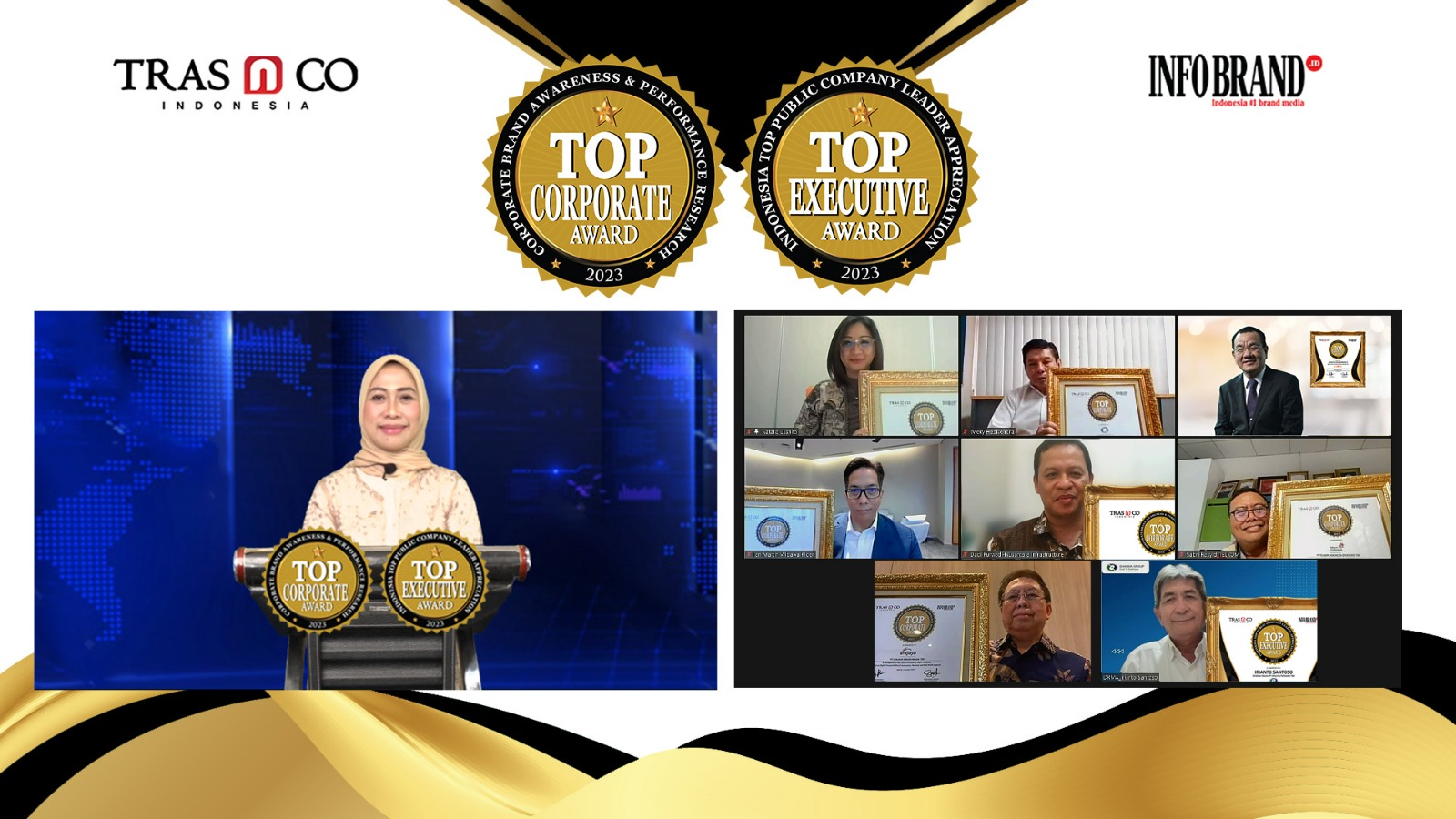 Deretan Perusahaan “Go Public” Berkinerja Baik Raih Top Corporate dan Top Executive Award