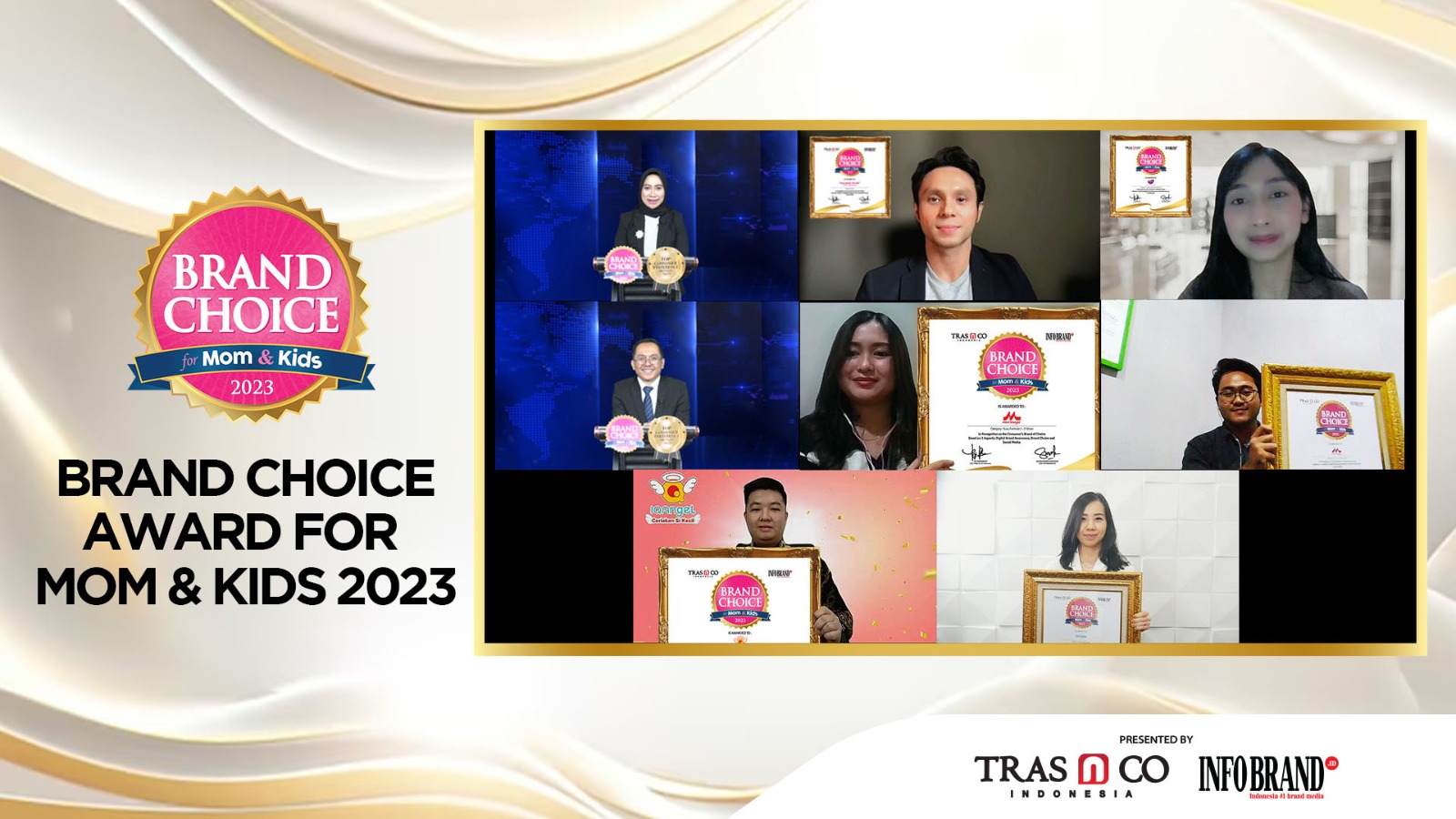 Laris Manis Diserbu Ibu Milenial, Ini Jajaran Peraih Brand Choice Award for Mom & Kids 2023