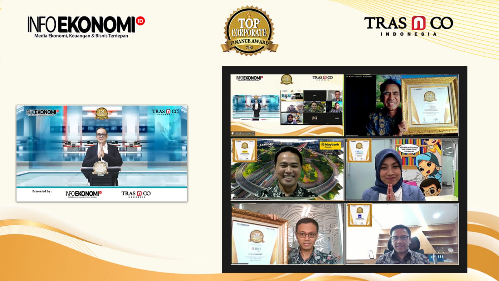 InfoEkonomi.ID Sukses Gelar 4th Top Corporate Finance Award 2023