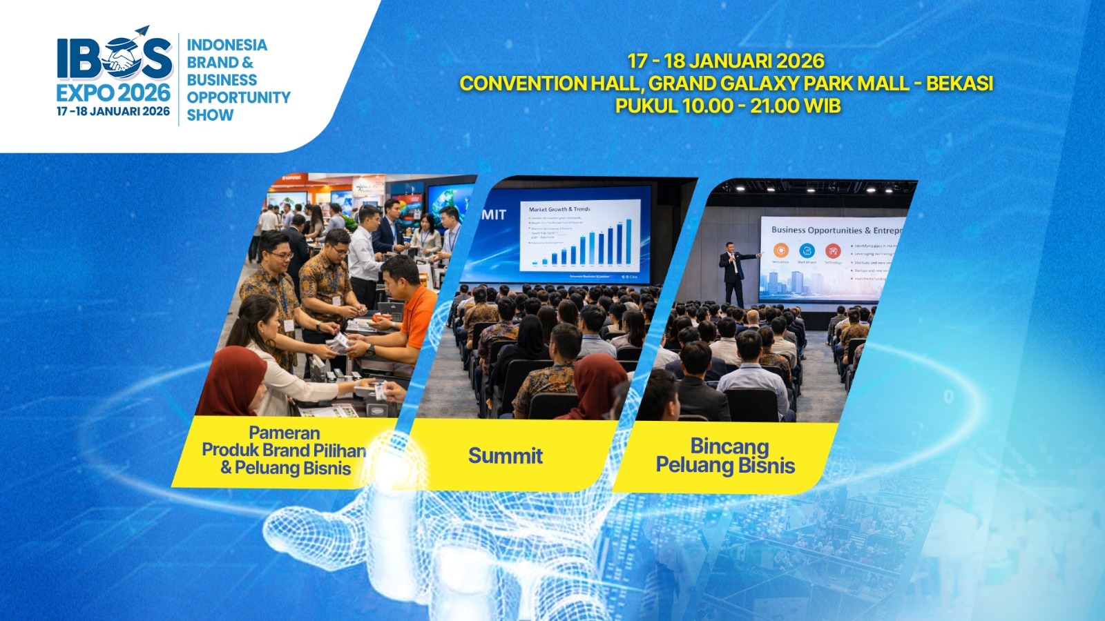 Dorong Pertumbuhan Wirausaha, IBOS EXPO 2026: Pameran Brand dan Peluang Bisnis Potensial Siap Digelar di Awal Tahun 2026