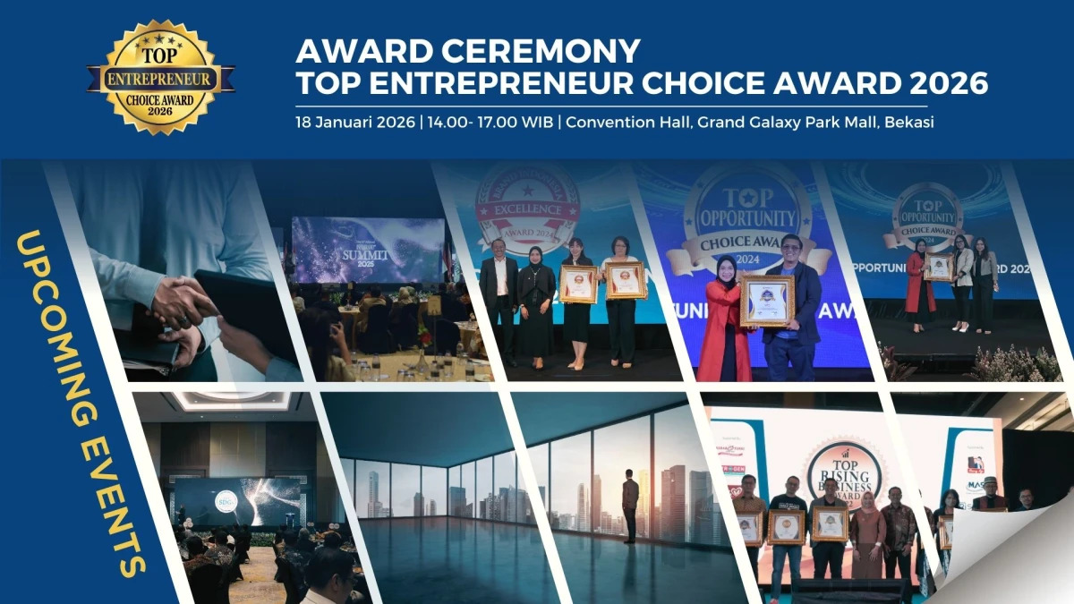 Top Entrepreneur Choice Award 2026, Apresiasi Entrepreneur Berprestasi