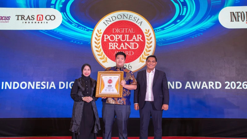 Eterna Raih Indonesia Digital Popular Brand Award 2026, Perkuat Posisi di Industri Kabel Listrik