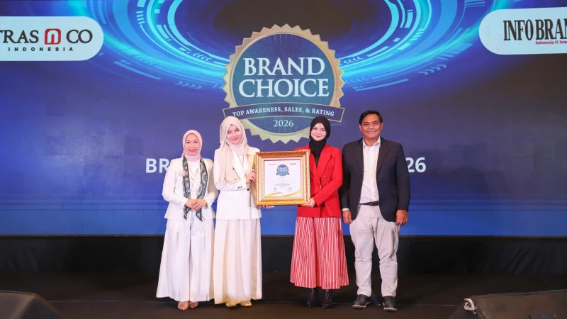 New Laushine Beauty Raih Brand Choice Award 2026 Kategori Body Peeling, Catat Pertumbuhan Positif di Marketplace